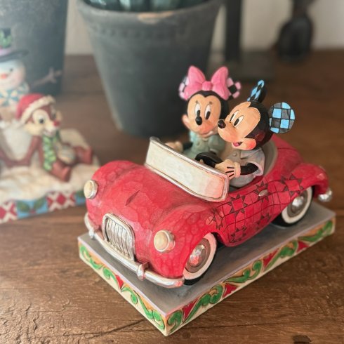 Disney Figur Musse & Mimmi åker bil