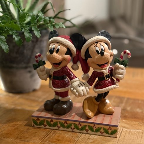 Disney Figur Musse & Mimmi med godis