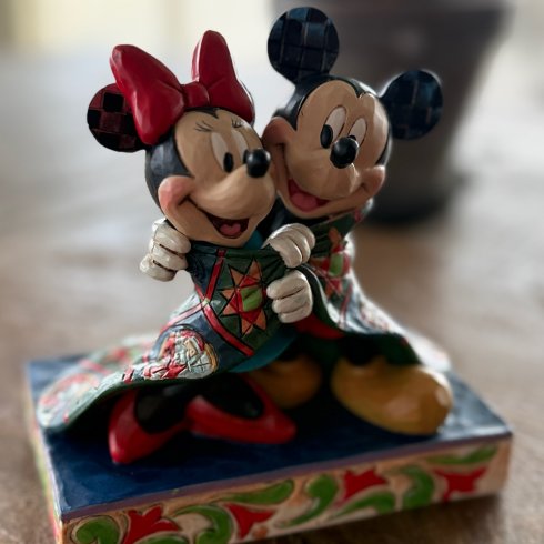 Disney Figur Varma Hälsningar Musse & Mimmi