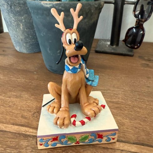 Disney Figur Pluto med horn
