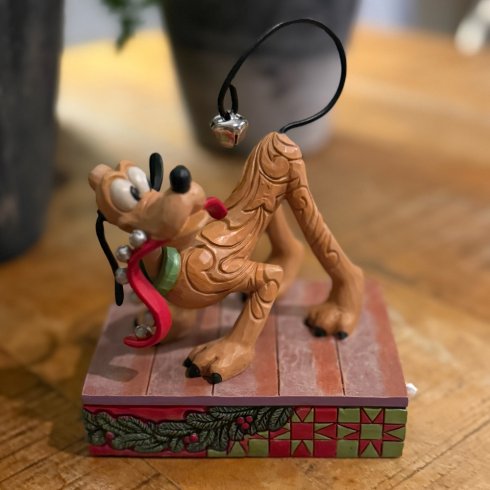 Disney Figur Pluto med Bjällra