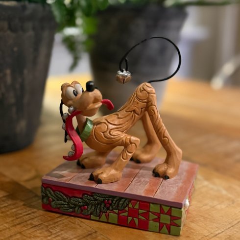 Disney Figur Pluto med Bjällra