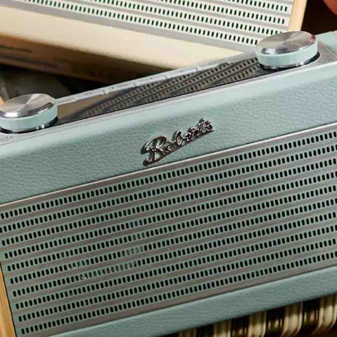 Retroradio Rambler1 Blå/Grå Roberts Radio