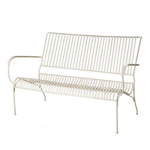 Järnsoffa Visby 2-sits Elfenben 