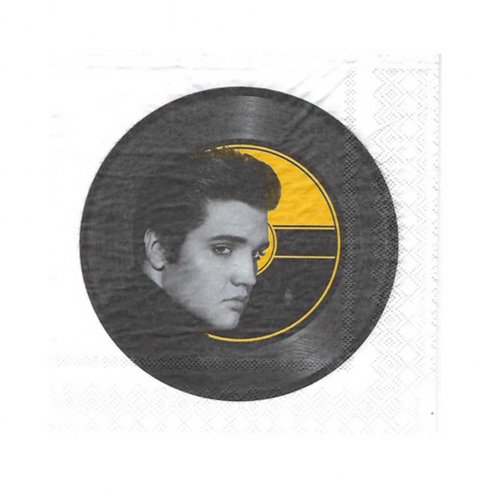 Servetter Elvis 33 x 33 cm