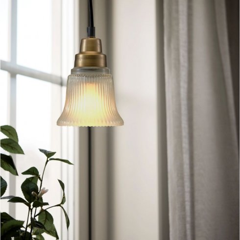 Emmi fönsterlampa Antikmässing 12 cm - Pr Home