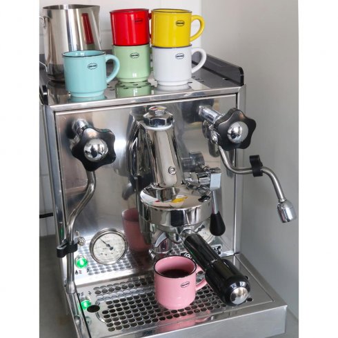 Espressomugg i retrostil Cabanaz - Vit