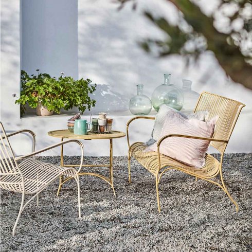 Bornholm Loungefåtölj Elfenben 