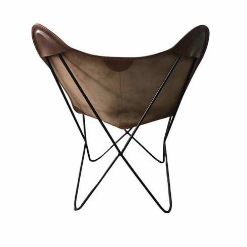 Lazenby Loungestol i buffelläder Trademark Living