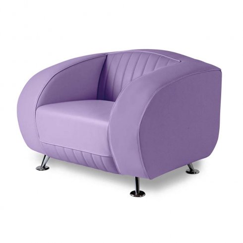 American diner fåtölj enfärgad