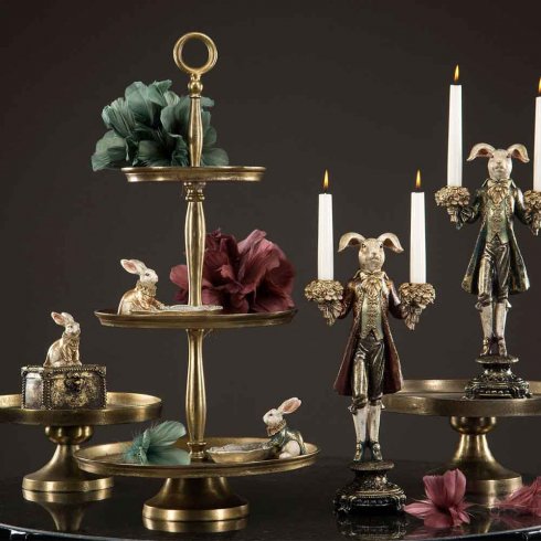 Fjäder Blomma Grön/Blå 12 pack