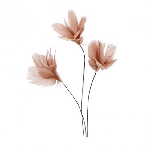 Fjäder trådad Blomma Mullvad 12 pack