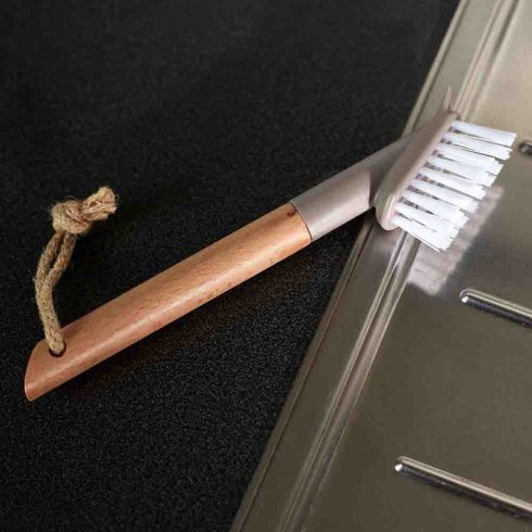 Nature Fogborste Nylon Grå