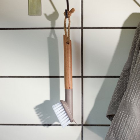 Nature Fogborste Nylon Grå