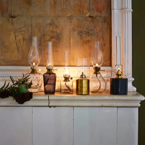 Fotogenlampa Rak Svart Stor Ø 10 x 30 cm