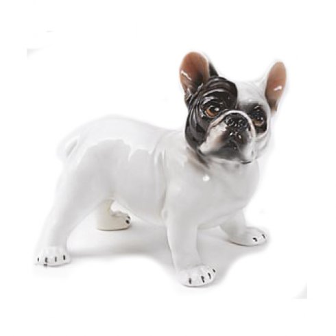 Fransk Bulldog Porslinsdjur 17 cm