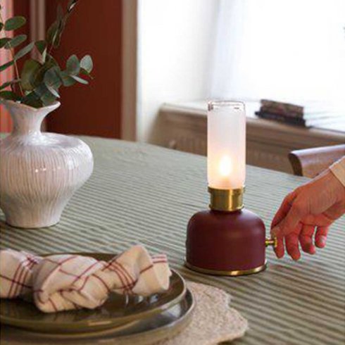 Frida bordslampa Mörkröd - Pr Home