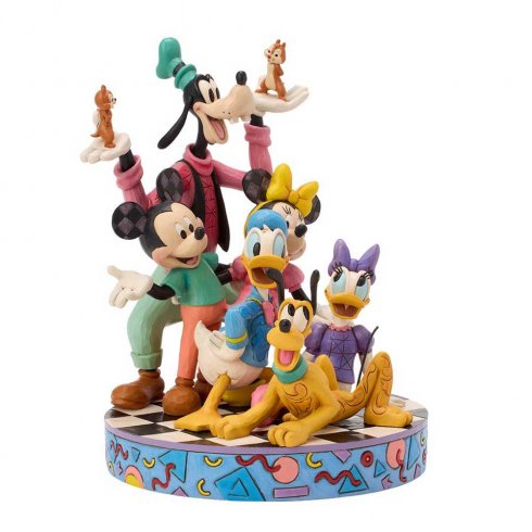 Disney Figur 90's retro Mickey and friends
