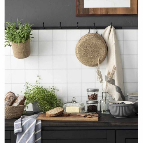 Smörlåda med ränder