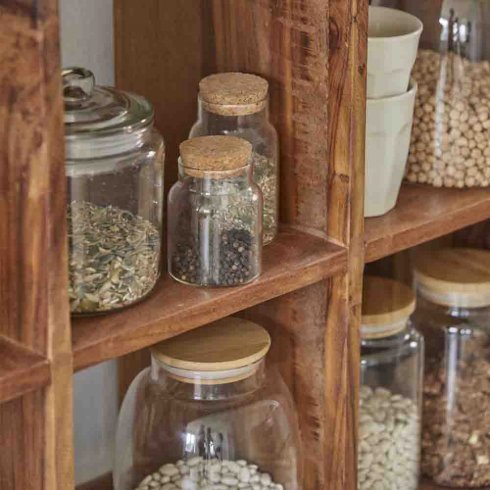 Glasburk med korklock 150 ml