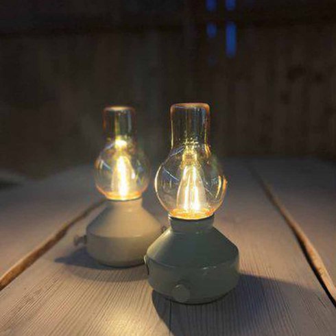 Uppladdningsbar bordslampa Glimt Grön/Amber - Pr Home