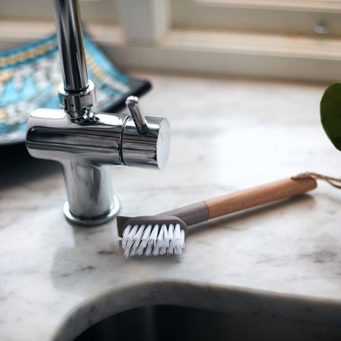 Nature Fogborste Nylon Grå