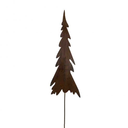 Stick Julgran metall 18 cm