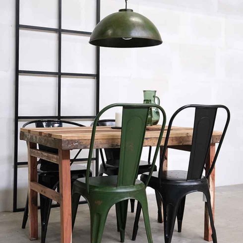 Taklampa Thormann Antikgrön - Large