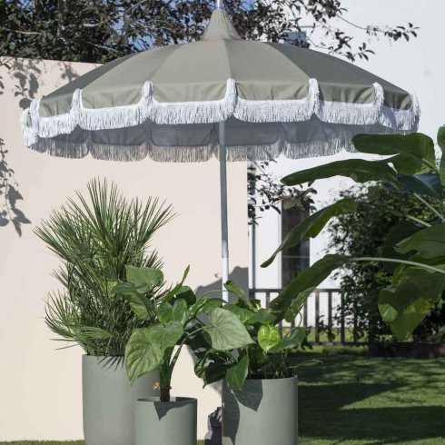 Parasoll Santiago med hållare & bärpåse – Grön