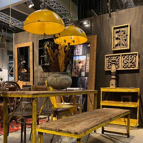 Taklampa Thormann Gul - Large