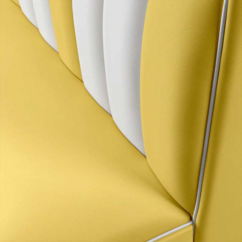Diner booth - retro soffa slutdel 70 cm