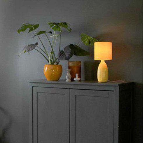 Uno bordslampa Gul 37 cm - Pr Home