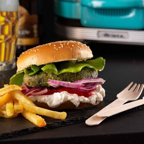 Hamburgermaskin Ariete Party Time Blå