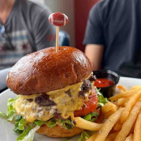  Matpinne /Hamburgepinne Amerikansk fotboll 100 st