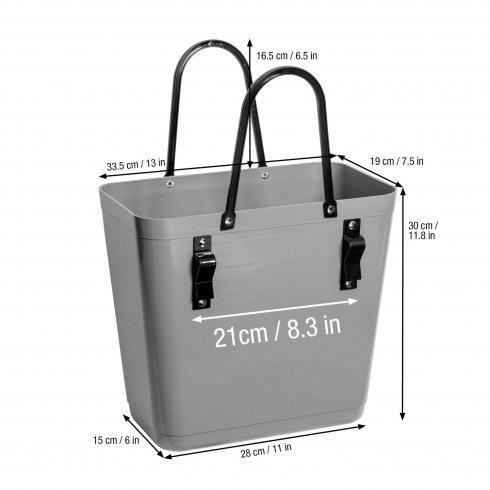 Väska Hinza Hög svart - Recycled Plastic