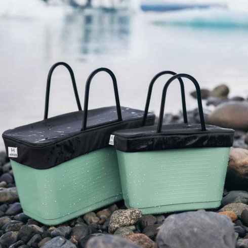 Väska Hinza Liten Olivgrön - Green Plastic