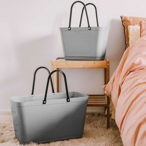 Väska Hinza Liten Ljusgrå - Green Plastic