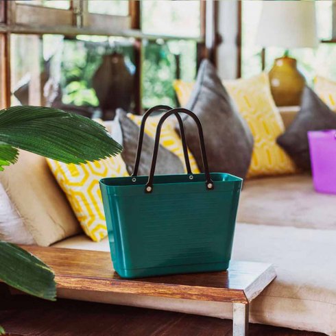 Väska Hinza Liten Mörkgrön - Green Plastic