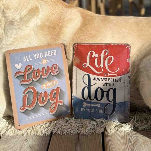 Life is always better skylt 15x20 cm