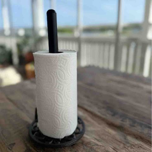 Hållare hushållsrulle gjutjärn