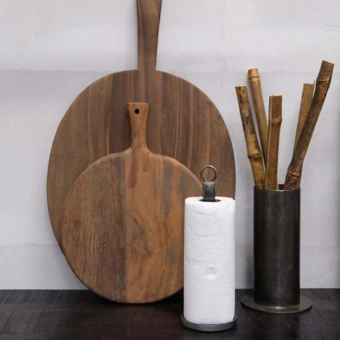 Hushållsrullehållarei i järn