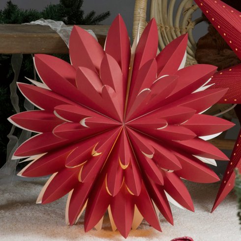 Hyacint Star Röd 50 cm - Pr Home