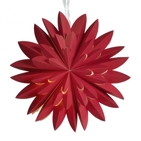 Hyacint Star Röd 50 cm - Pr Home