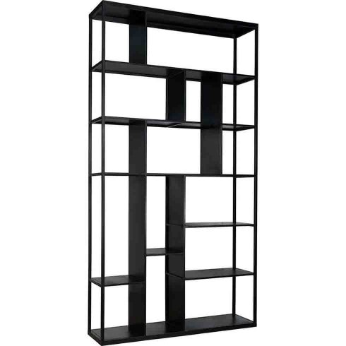 Stor hyllvägg svart - Trademark Living