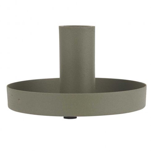 Industriell Ljusstake Mossgrön Ø 11 cm