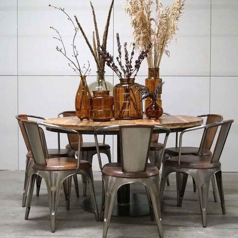 Jack runt Matbord 140 cm Trademark Living