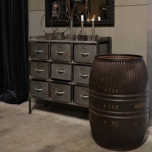 Skåp i järn med 9 lådor - Trademark Living