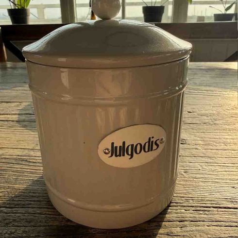 Retroburk Julgodis  Ø 12,5 - Beige