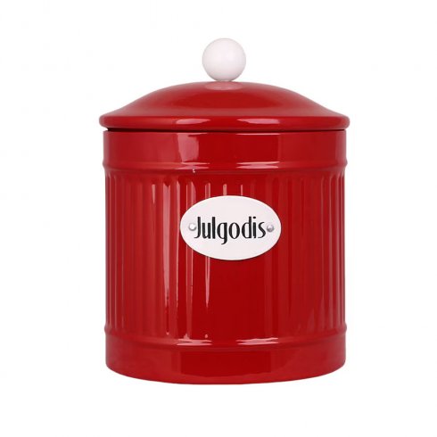 Retroburk Julgodis  Ø 12,5 - Röd
