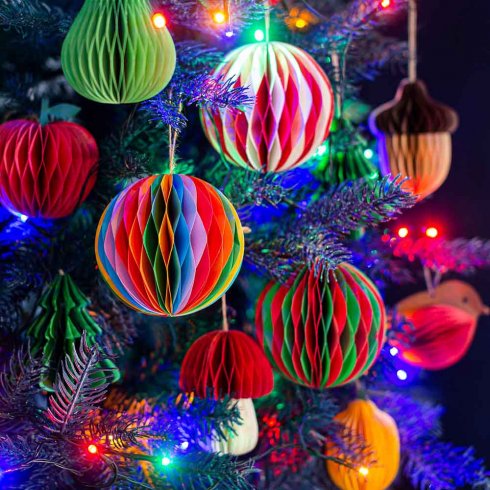 Papperskula Rainbow / st